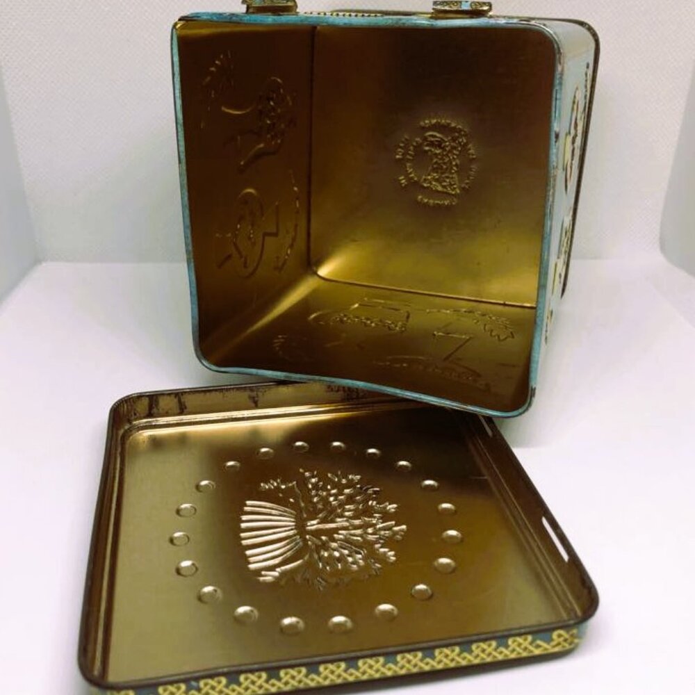 Vintage Metal Container - Picture 3 of 3